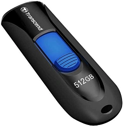 Флеш Диск Transcend 512Gb Jetflash 790 TS512GJF790K USB3.0 черный