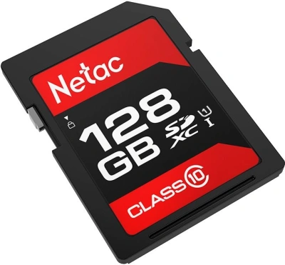 Флеш карта SDXC 128GB Netac NT02P600STN-128G-R P600 w/o adapter