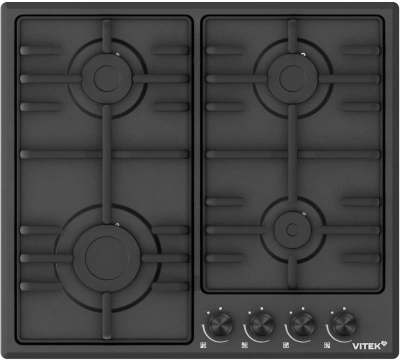 Газовая варочная поверхность Vitek VGH 6410 MBK белый