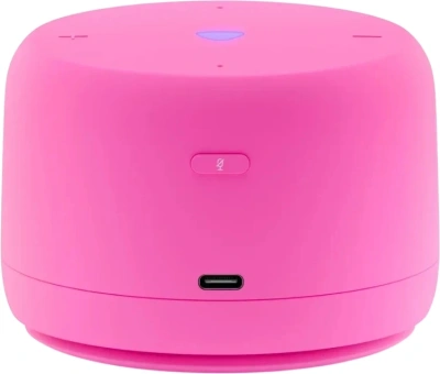 Умная колонка Yandex Станция Лайт 2 без часов Алиса розовый 6W 1.0 BT/Wi-Fi 10м (YNDX-00028PNK)