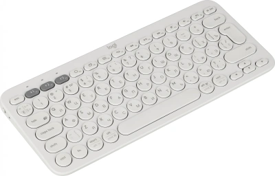 Клавиатура Logitech K380 белый беспроводная BT (920-009589)