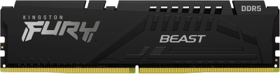 Память DDR5 32Gb 5600MHz Kingston KF556C40BB-32 Fury Beast RTL PC5-44800 CL40 DIMM 288-pin 1.25В dual rank с радиатором Ret