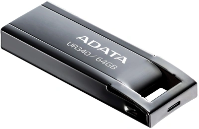 Флеш Диск A-Data 64Gb UR340 AROY-UR340-64GBK USB3.2 черный