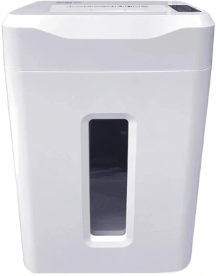 Шредер Office Kit S210N 3,9x38 белый (секр.P-4) фрагменты 16лист. 35лтр. скрепки скобы пл.карты CD