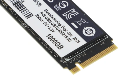 Накопитель SSD Gigabyte PCIe 4.0 x4 1000GB G440E1TB 4000E M.2 2280