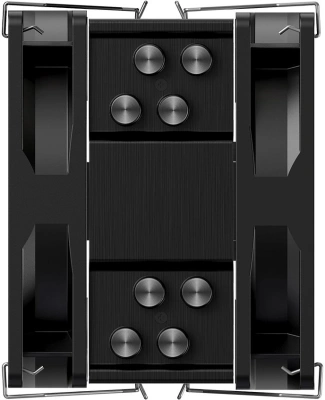 Устройство охлаждения(кулер) ID-Cooling SE-214-XT Plus Soc-AM5/AM4/1200/1700/1851 черный 4-pin 35.2dB Al+Cu 200W 650gr Ret