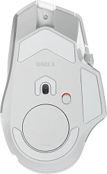 Мышь Logitech G502 X Lightspeed белый оптическая 25600dpi беспров. USB 13but (910-006191)
