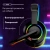Наушники с микрофоном Оклик HS-L315G черный 1.8м накладные USB оголовье (2007552)