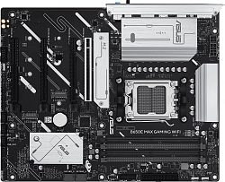 Материнская плата Asus B650E MAX GAMING WIFI Socket AM5 AMD B650 4xDDR5 ATX AC`97 8ch(7.1) 2.5Gg RAID+HDMI+DP