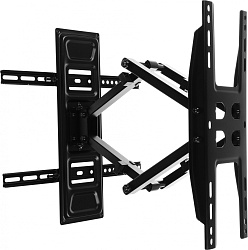 Кронштейн для телевизора Ultramounts UM908 черный 32"-75" макс.40кг настенный поворотно-выдвижной и наклонный