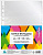 Папка-вкладыш Бюрократ СуперЛюкс -100G/25 глянцевые A4+ 100мкм (упак.:25шт)