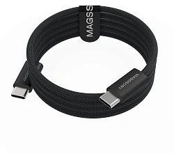 Кабель Magssory CBL002 USB Type-C (m)-USB Type-C (m) 1.5м черный коробка