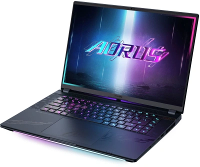 Ноутбук Gigabyte AORUS MASTER 16 AM6H Core Ultra 9 275HX 32Gb SSD1Tb NVIDIA GeForce RTX5070Ti 12Gb 16" OLED QHD+ (2560x1600) Windows 11 Pro black WiFi BT Cam (BXHC4KZE64SP)