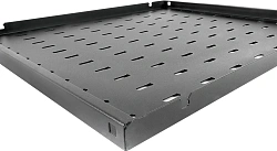 Полка стационарная ЦМО СВ-58-9005 0.5U нагр.:45кг. 19" 582мм черный (упак.:1шт)