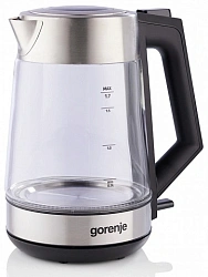 Чайник электрический Gorenje K17OGS 1.7л. нержавеющая сталь корпус: стекло