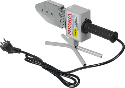 Сварочный аппарат для пластиковых труб Ресанта АСПТ-1000 1кВт парн.насад. (кейс в компл.)