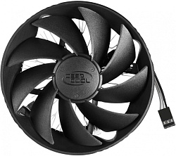 Устройство охлаждения(кулер) Deepcool Gamma Hunter Soc-AM5/AM4/1151/1200 черный 3-pin 21dB Al 95W 252gr Ret (DP-MCAL-HT)