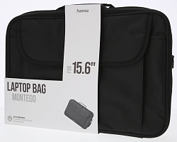 Сумка для ноутбука 15.6" Hama Montego черный полиэстер (00216440)