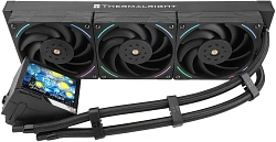 Система водяного охлаждения Thermalright Mjolnir Vision 360 ARGB Soc-AM5/AM4/1151/1200/2066/2011/1700 черный 4-pin 27dB Al LCD Ret (M-VISION-360-BL-ARGB)