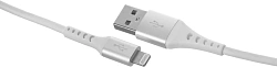 Кабель Cactus CS-LG.USB.A-2 USB (m)-Lightning (m) 2м белый блистер