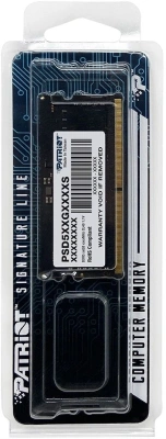 Память DDR5 16GB 5600MHz Patriot PSD516G560081S Signature RTL PC5-44800 CL46 SO-DIMM 262-pin 1.1В single rank Ret