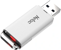 Флеш Диск Netac 32GB U185 NT03U185N-032G-32WH USB3.0 белый