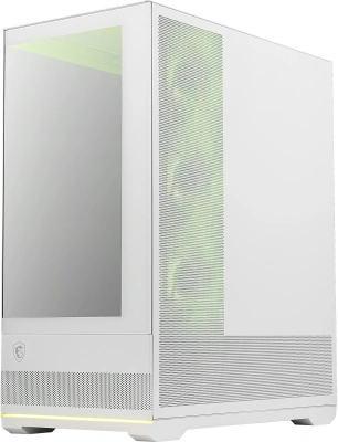 Корпус MSI MAG Pano 110R PZ белый без БП ATX 6x120mm 7x140mm 2xUSB3.0 1xUSB3.1 audio AirDuct bott PSU