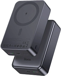 Мобильный аккумулятор Hoco J160 20000mAh 10W 3A беспров.зар. серый (64103)