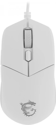 Мышь MSI Clutch GM11 белый оптическая 5000dpi USB 5but (S12-0401970-CLA)