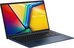 Ноутбук Asus Vivobook 17 X1704VA-AU982 Core 5 120U 16Gb SSD512Gb Intel Graphics 17.3" IPS FHD (1920x1080) без ОС blue WiFi BT Cam (90NB13X2-M00ML0)