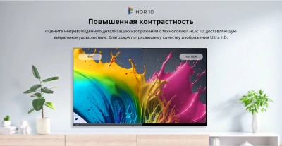 Телевизор LED Skyworth 40" 40E55G Google TV Frameless черный FULL HD 60Hz DVB-T DVB-T2 DVB-C DVB-S DVB-S2 USB WiFi Smart TV
