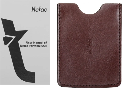 Накопитель SSD Netac USB-C 240GB NT01Z6S-240G-32SL Z6S 2.5" серебристый