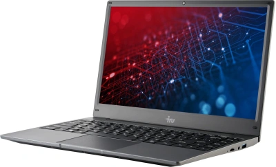 Ноутбук IRU Калибр 14TLH Core i5 1135G7 8Gb SSD256Gb Intel Iris Xe graphics 14.1" IPS FHD (1920x1080) FreeDOS grey WiFi BT Cam 4500mAh (1912675)
