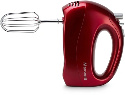 Миксер ручной Maxwell MW-1357 R 300Вт красный