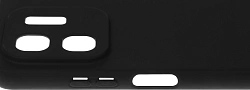 Чехол (клип-кейс) BoraSCO для Infinix Hot 50i Silicone Case черный (73768)