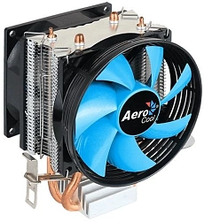 Устройство охлаждения(кулер) Aerocool Verkho 2 Dual Soc-AM5/AM4/1200/2066/1700/1851 черный/синий 4-pin 15-25dB Al+Cu 120W 370gr Ret
