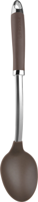 Ложка для первых/вторых блюд Rondell Mocco&Latte RD-600 коричневый/стальной упак.:пластиковая подложка