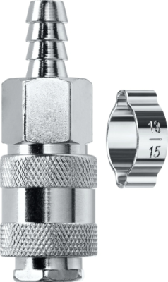 Переходник для пневмоинструмента Kraftool 06596-10 серый