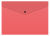 Конверт на кнопке Бюрократ -PK803TPINK A4 гориз. пластик 0.15мм коралловый