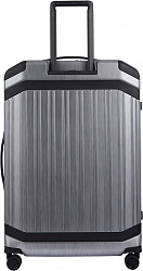 Чемодан Piquadro PQ LIGHT PREMIUM (BV4428PQLP/GRN) 51x75x28см 89л. 5.59кг. поликарбонат/алюм./натур.кожа серый