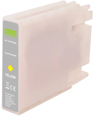 Картридж струйный Cactus CS-EPT04A440 T04A4 желтый (85мл) для Epson WorkForce Pro WF-C8190, WF-C8690