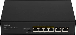 Коммутатор Cudy GS1006P (L2) 6x1Гбит/с 4PoE 65W неуправляемый
