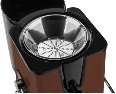 Соковыжималка центробежная Scarlett SC-JE50S57 1000Вт рез.сок.:600мл. коричневый/черный