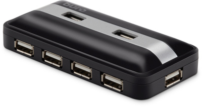 Разветвитель USB 2.0 Buro BU-HUB7-U2.0 7порт. черный