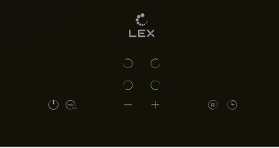 Варочная поверхность Lex EVH 640B BL черный
