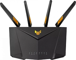 Роутер беспроводной Asus TUF-AX4200 AX4200 10/100/1000/2500BASE-TX/4G ready черный