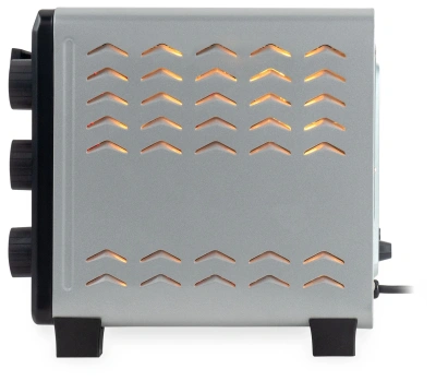 Мини-печь Hyundai MIO-HY072 23л. 1500Вт серебристый/черный