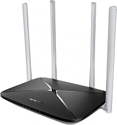 Роутер Mercusys MB135-4G AC1200 10/100BASE-TX/3G/4G cat.4 черный