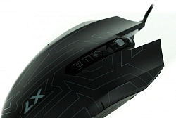 Мышь A4Tech X77 черный оптическая 2400dpi USB 8but (X77 (MAZE))