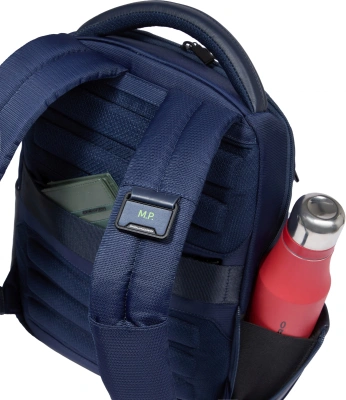 Рюкзак Piquadro Orion CA6619S136/BLU синий ткань/натур.кожа